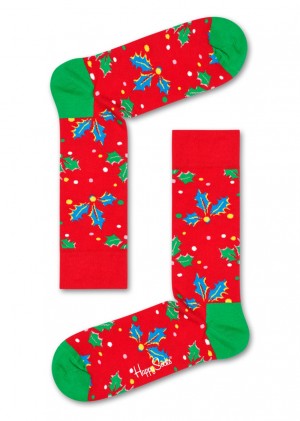 Happy Socks Holly Socken Unisex Rot | Schweiz 25430MNJF