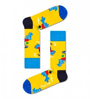 Happy Socks Island In The Sun Socken Unisex Gelb | Schweiz 50864IRNA