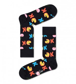 Happy Socks Its Ok Socken Unisex Schwarz | Schweiz 28075CJZR