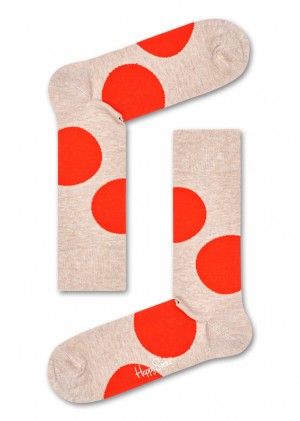 Happy Socks Jumbo Dot Socken Unisex Beige | Schweiz 21547NCAY