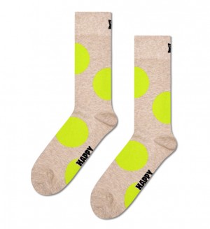 Happy Socks Jumbo Dot Socken Unisex Beige | Schweiz 51973YTPI