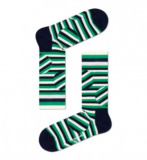 Happy Socks Jumbo Dot Stripe Socken Unisex Schwarz | Schweiz 62078VSQB