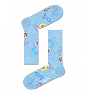 Happy Socks Key Chain Socken Unisex Hellblau | Schweiz 37960OWDN