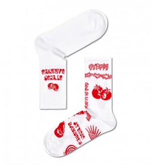 Happy Socks L.S.B 3/4 Crew Socken Unisex Mehrfarbig | Schweiz 51728ZISC