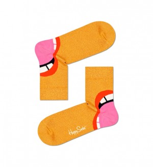 Happy Socks Laugh Half Crew Socken Unisex Orange | Schweiz 94051OIZQ