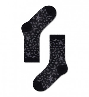 Happy Socks Leah Crew Socken Unisex Schwarz | Schweiz 63180DRQL