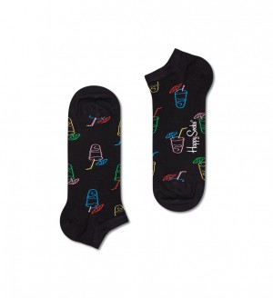 Happy Socks Lemonade Low Socken Unisex Schwarz | Schweiz 09812KQJX