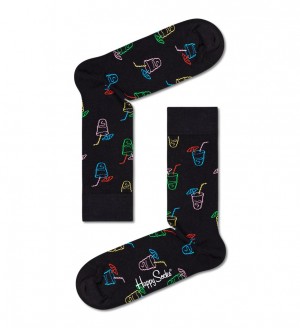 Happy Socks Lemonade Socken Unisex Schwarz | Schweiz 78461JKMS