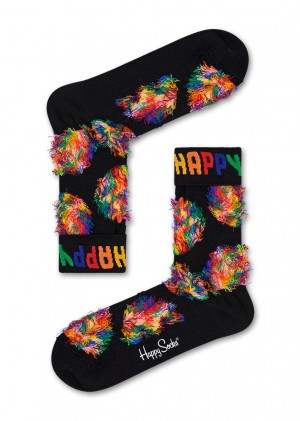 Happy Socks Leo Dot Socken Unisex Schwarz | Schweiz 80497IMGU