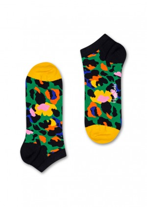 Happy Socks Leopard Low Socken Unisex Leopard Grün | Schweiz 78051SZFP