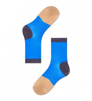 Happy Socks Liza Ankle Socken Damen Blau | Schweiz 96054YTGB