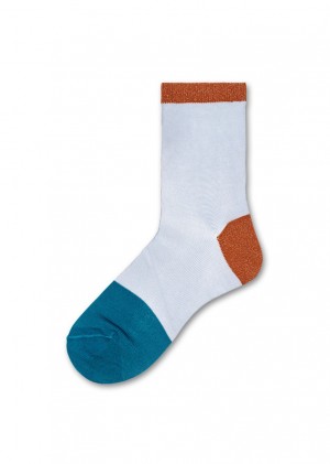 Happy Socks Liza Ankle Socken Unisex Blau | Schweiz 87423OGHV