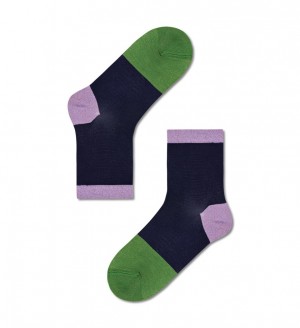 Happy Socks Liza Ankle Socken Unisex Blau | Schweiz 39658DTQC