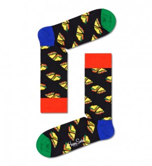 Happy Socks Love Sandwich Socken Unisex Schwarz | Schweiz 01624UGXB