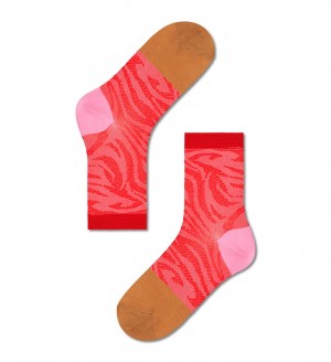 Happy Socks Lucie Ankle Socken Unisex Rot | Schweiz 79286BEAH