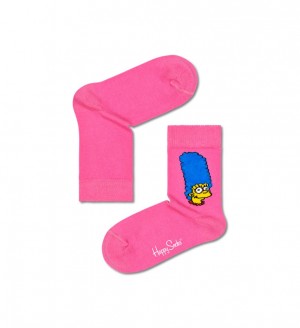 Happy Socks Marge Kids Socken Kinder Rosa | Schweiz 62137ZPWD