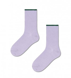 Happy Socks Mariona Crew Socken Unisex Helllila | Schweiz 86193BSPE