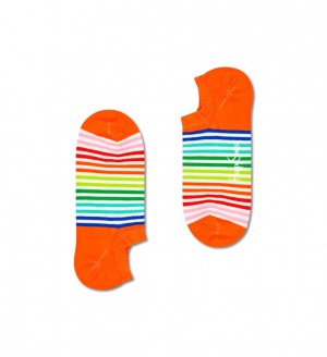 Happy Socks Mini Stripe No Show Socken Unisex Gelb | Schweiz 28934NJAV