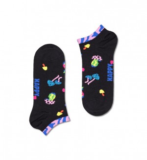 Happy Socks Mushrooms Low Socken Unisex Schwarz | Schweiz 25360AWXD