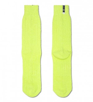 Happy Socks Neon Light Socken Unisex Gelb | Schweiz 04172LMJO