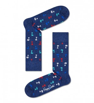 Happy Socks Palm Socken Unisex Blau | Schweiz 65901XSFI