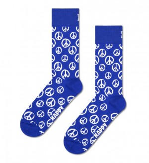 Happy Socks Peace Socken Unisex Blau | Schweiz 43291FVHL