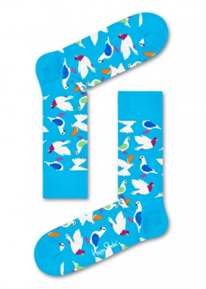 Happy Socks Pigeon Socken Unisex Türkis | Schweiz 38765GITW