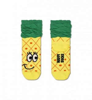 Happy Socks Pineapple Socken Kinder Gelb | Schweiz 52478RSFU