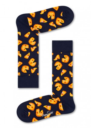 Happy Socks Pizza Socken Unisex Navy | Schweiz 31467HFWE