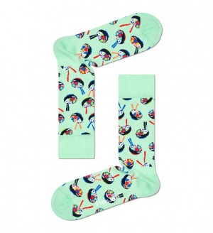 Happy Socks Poké Bowl Socken Unisex Hellgrün | Schweiz 23871CFZN