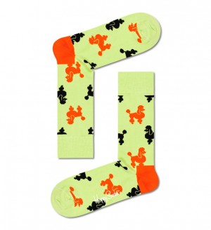 Happy Socks Poodle Socken Unisex Hellgrün | Schweiz 51247FHWJ