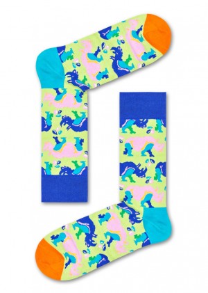 Happy Socks Rhino Socken Unisex Hellgrün | Schweiz 81420TWHU