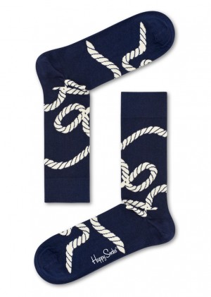 Happy Socks Rope Socken Unisex Navy | Schweiz 89431YUKP