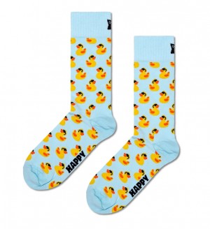 Happy Socks Rubber Duck Socken Unisex Hellblau | Schweiz 78215LBTO