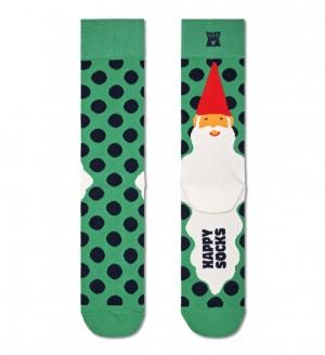 Happy Socks Santa's Beard Socken Unisex Grün | Schweiz 19328PFWB