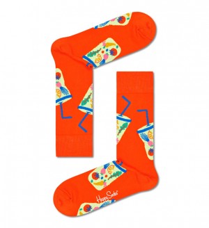 Happy Socks Smoothie Socken Unisex Orange | Schweiz 09854XKJE