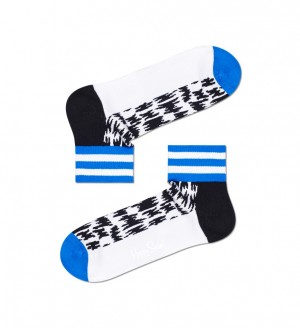 Happy Socks Soundwave 1/4 Crew Socken Unisex Mehrfarbig | Schweiz 69481XBNH