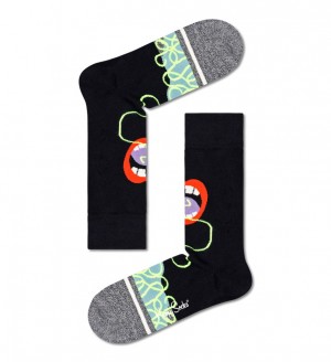 Happy Socks Soupalicius Socken Unisex Schwarz | Schweiz 64327PXWU