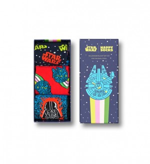 Happy Socks Star Wars™ 3-Pack Gift Set Kinder Navy | Schweiz 30612DKAW