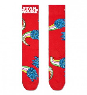 Happy Socks Star Wars™ Millennium Falcon Socken Unisex Rot | Schweiz 63058HATG