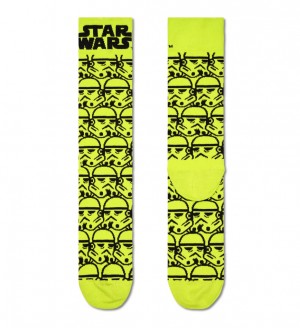 Happy Socks Star Wars™ Storm Trooper Socken Unisex Gelb | Schweiz 35207FKWB