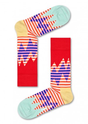 Happy Socks Stripe Reef Socken Unisex Beige | Schweiz 53094WMXR