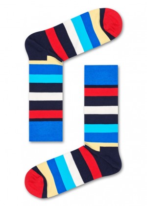 Happy Socks Stripe Socken Unisex Hellblau | Schweiz 06714VUHW