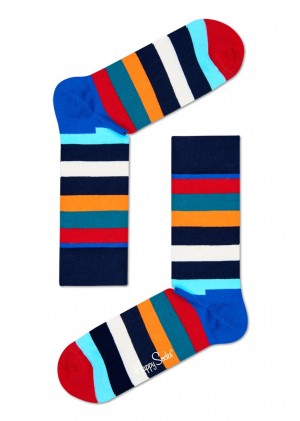 Happy Socks Stripe Socken Unisex Schwarz | Schweiz 48965RLVA