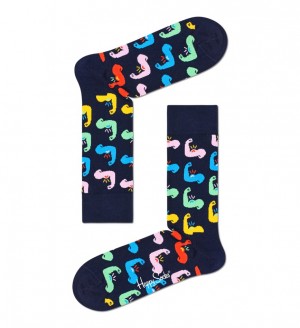 Happy Socks Strong Socken Unisex Navy | Schweiz 92165FONJ