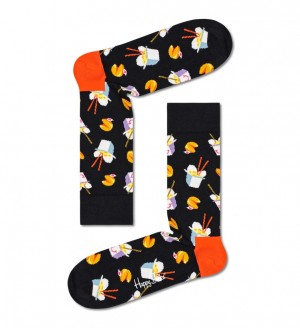 Happy Socks Take Out Socken Unisex Schwarz | Schweiz 03748SFRN