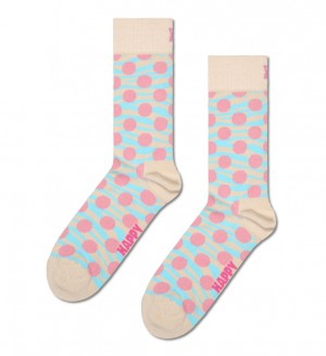 Happy Socks Tiger Dot Socken Unisex Weiß | Schweiz 50184LESI