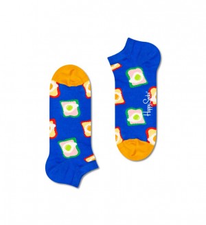 Happy Socks Toast Low Socken Unisex Blau | Schweiz 73648AJMB