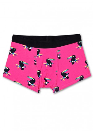 Happy Socks Toucan Trunk Unterwäsche Herren Rosa | Schweiz 36820GPAS