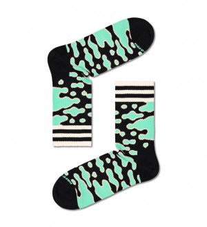 Happy Socks Trippy Bark 3/4 Crew Socken Unisex Mehrfarbig | Schweiz 15479VMGJ